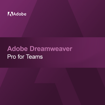 Adobe Dreamweaver - Pro for team