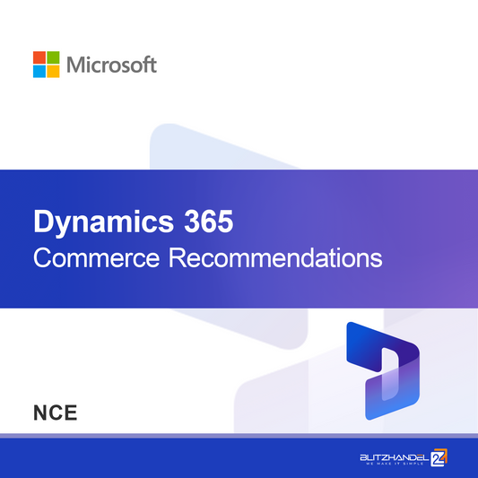 Συστάσεις Dynamics 365 Commerce (NCE)