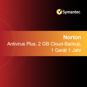 Norton Antivirus Plus, 2 GB Cloud-Backup, 1 συσκευή 1 έτος