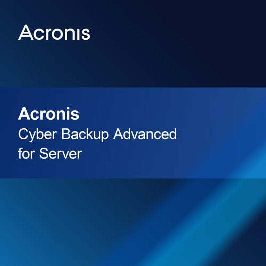 Acronis Cyber Protect Napredni strežnik