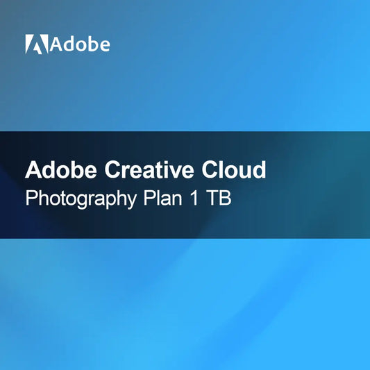 Paket Fotografi Adobe Creative Cloud Pendidikan