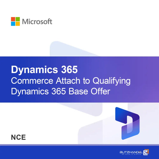 Dynamics 365 Commerce Συνδέστε με την Ποιοτική Βασική Προσφορά Dynamics 365 (NCE)