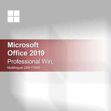 Microsoft Office 2019 Professional Win, flerspråklig (269-17068)