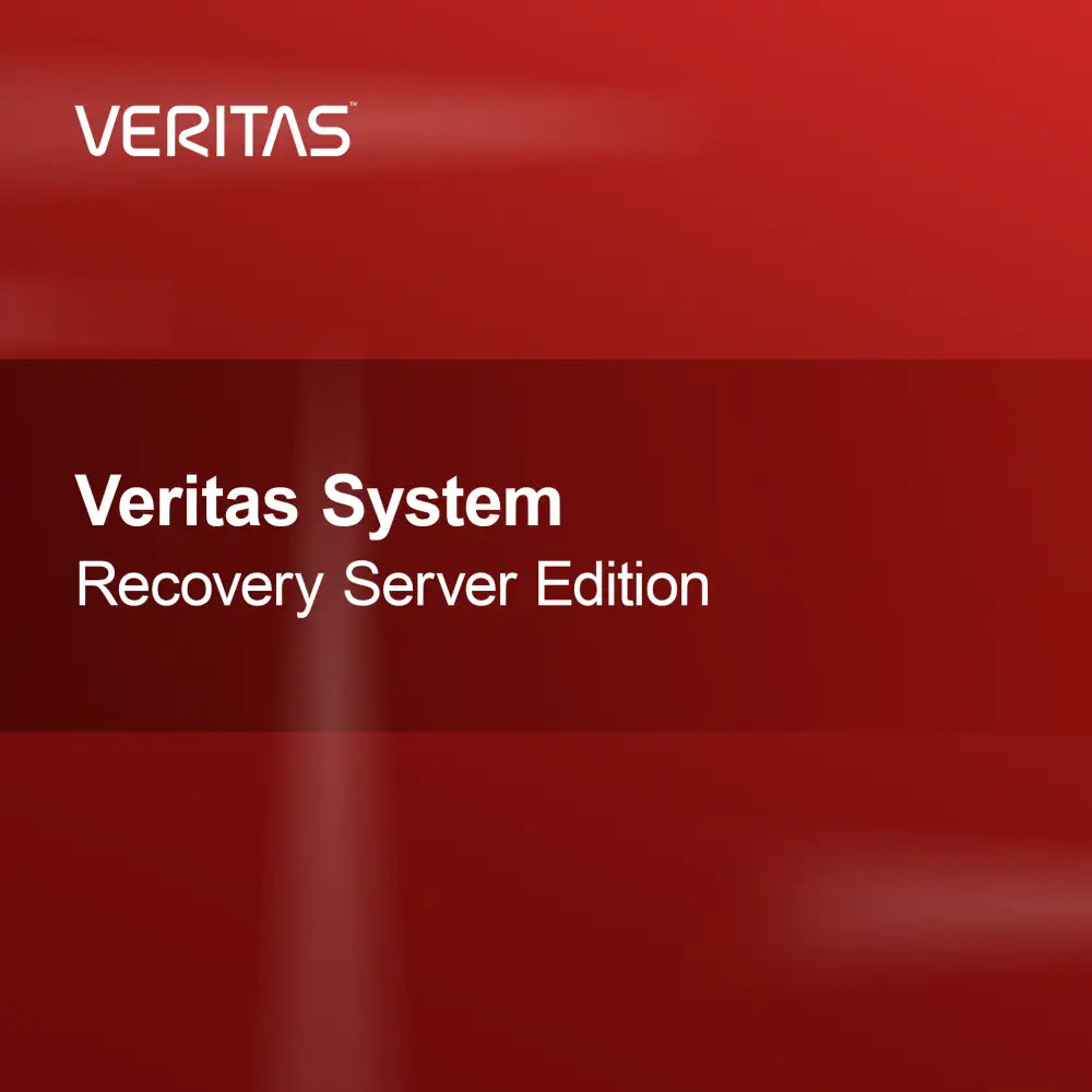 Veritas Recuperação de Sistema Edição Servidor