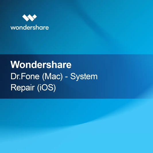 Wondershare Dr.Fone (Mac) - Perbaikan Sistem (iOS)