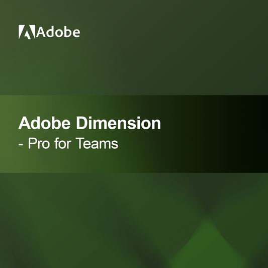 Adobe Dimension - Pro til Teams
