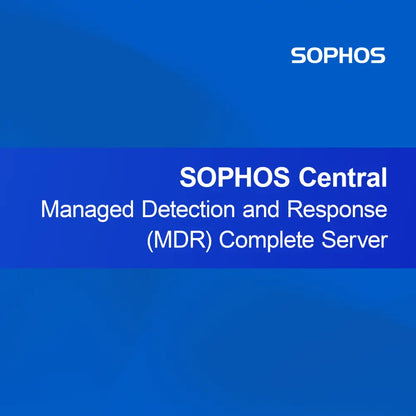 SOPHOS Central Hanterad Detektion och Respons (MDR) Komplett Server
